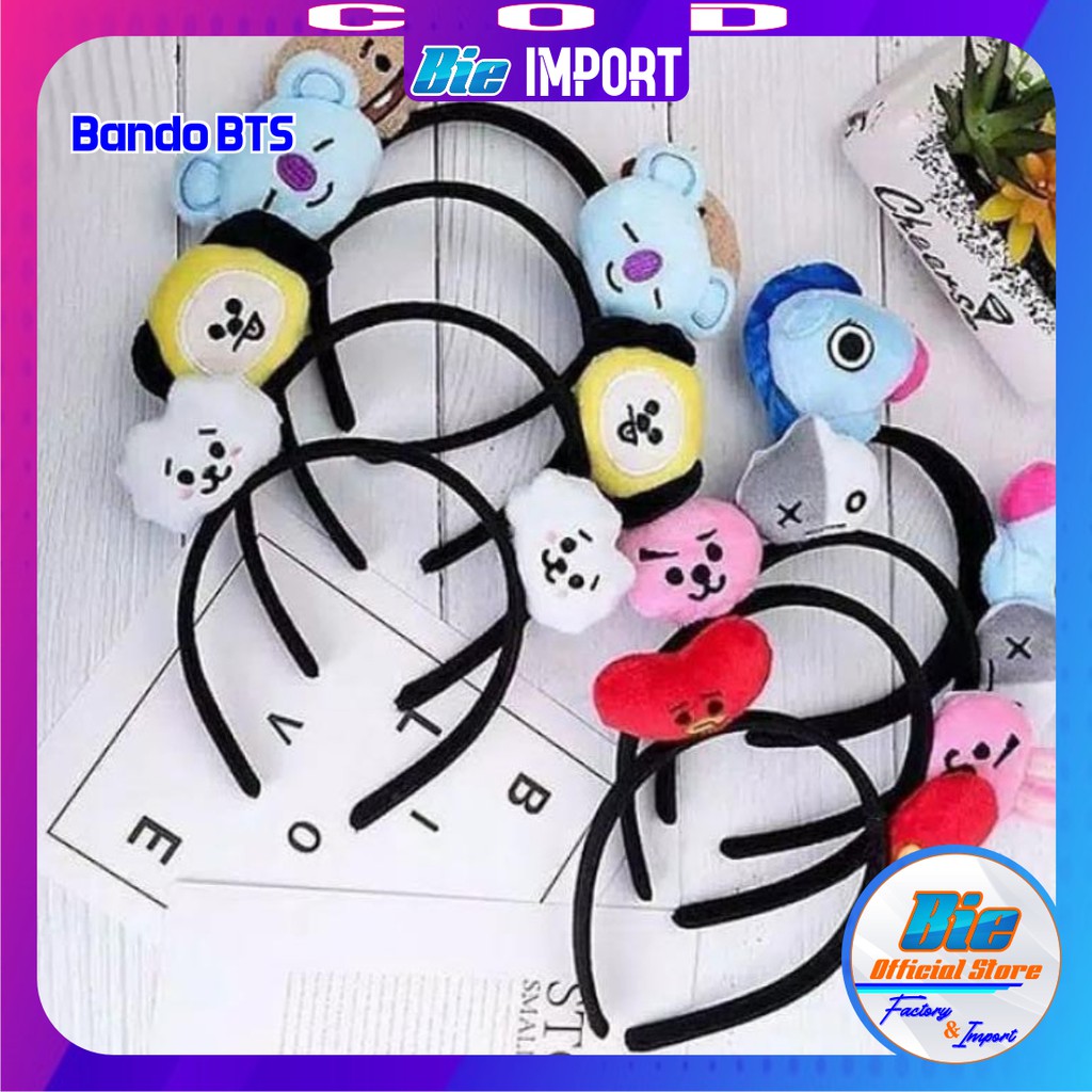 Bando BTS Korea Impor / Bandana BTS Best Seller