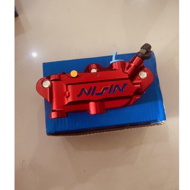 Kaliper monoblock nsn 4 piston kanan free kampas