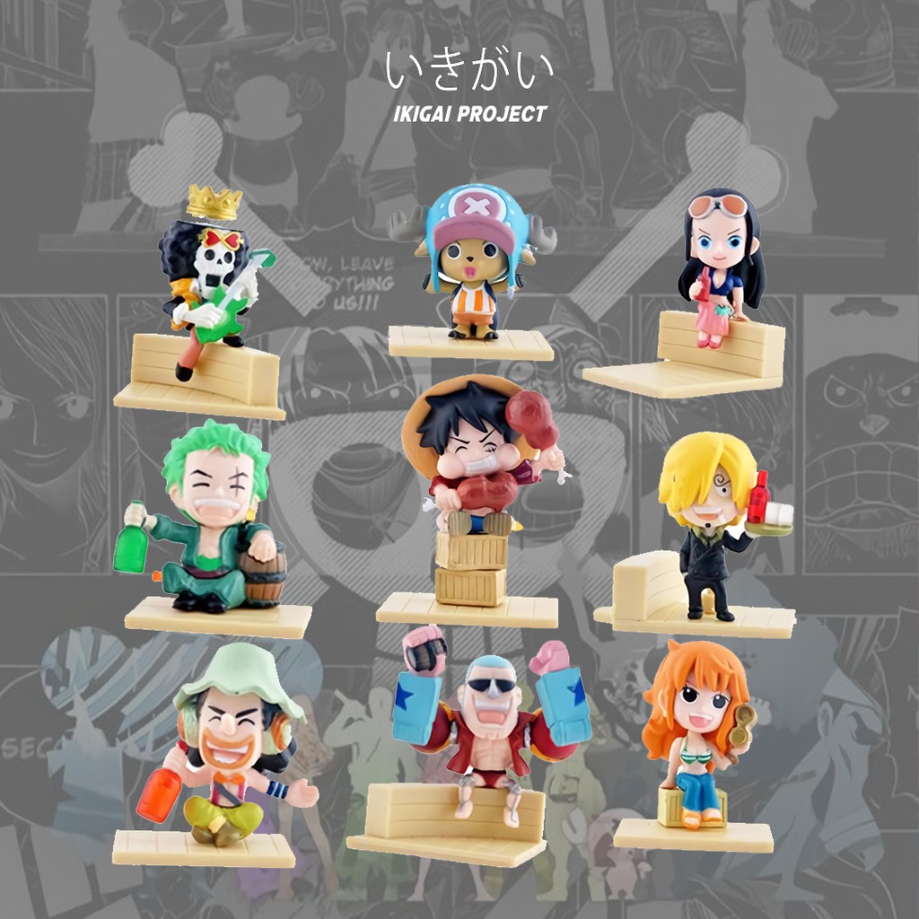 1 Set Action FIgure (AF) Premium One Piece - Straw Hat Crew
