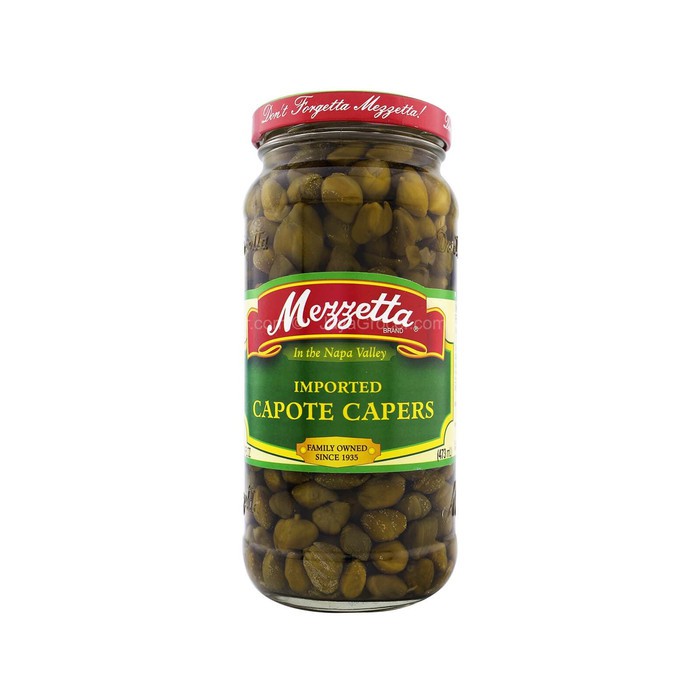 

Mezzetta Capote Capers Napa Valley Caper Bumbu Acar Kaper Western Cuisine Seafood Herbs Spices Food