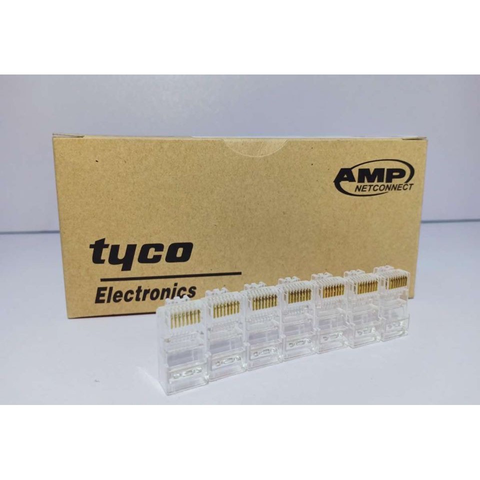 CONECTOR RJ-45 AMP TYCO ISI 100
