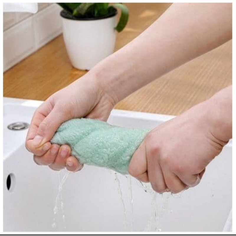 KAIN LAP DAPUR MICROFIBER ANTI MINYAK / KAIN LAP CUCI PIRING MICROFIBER