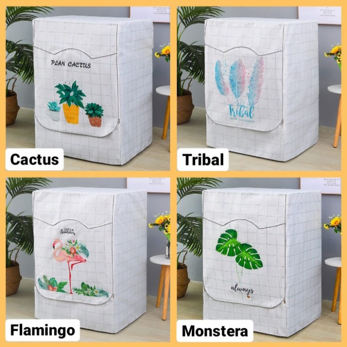 Penutup Mesin Cuci - Sarung Mesin Cuci Buka Depan Waterprof