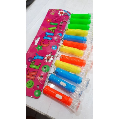 GANTUNGAN KUNCI SENTER KECIL LAMPU TERANG