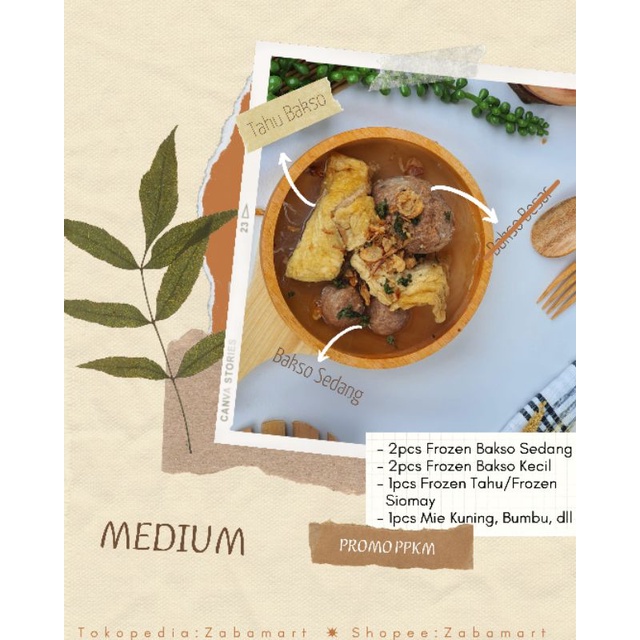 

GOBEEF Bakso Instan - Extra Bawang - PROMO PPKM - Frozen Food