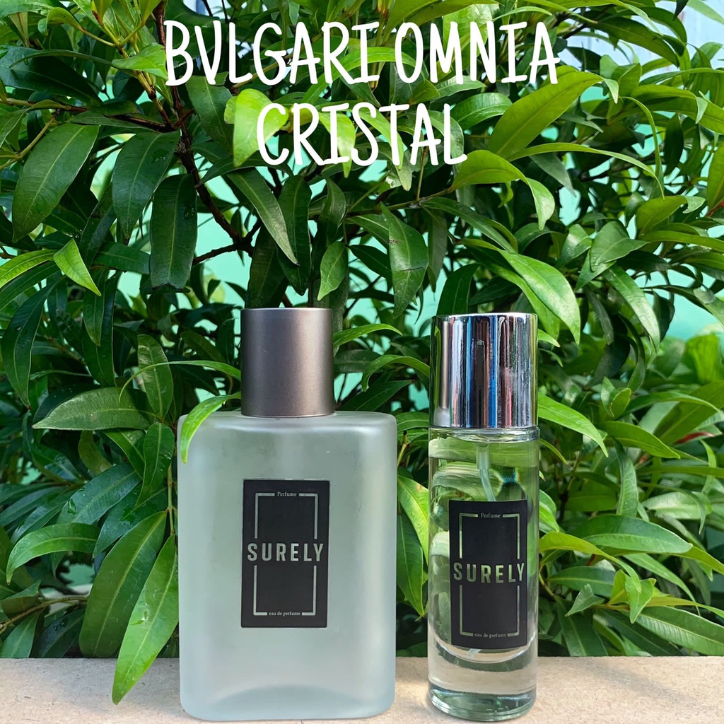 Bvlgari Omnia Cristal Parfum cowok / Parfum terlaris/parfum tahan lama/Parfum non alkohol