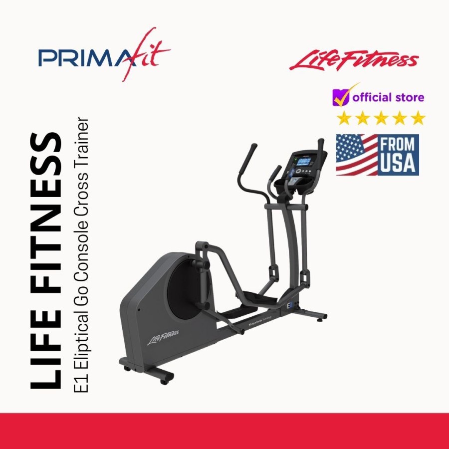 Jual Life Fitness - E1 Eliptical Go Console Cross Trainer (Original ...