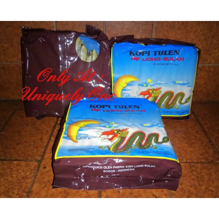 

KOPI BUBUK HITAM TANPA GULA LIONG MINI LIONG BULAN SACHET @30PCS/PAK