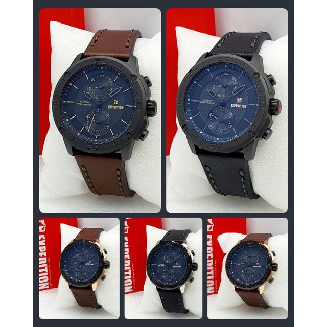 EXPEDITION E6821 JAM TANGAN PRIA ORIGINAL GARANSI RESMI 1 TAHUN