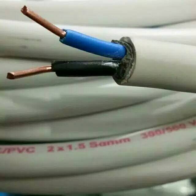 RK Kabel NAGURU NYM 2x1.5 Kabel Listrik NAGURU NYM NAGURU 2x1.5 - 50YARD PER ROLL
