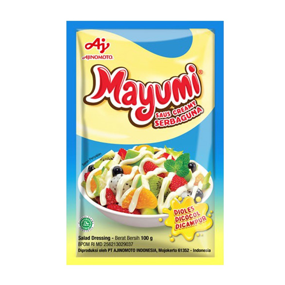 

Mayumi Mayonaise Saus Cream Serbaguna 100ml