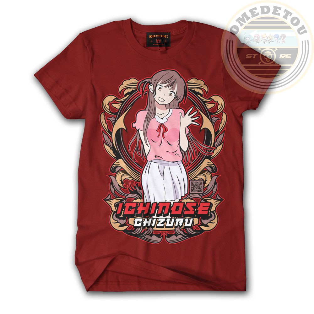 Kaos Anime Kanojo Okarishimasu - Ichinose Chizuru