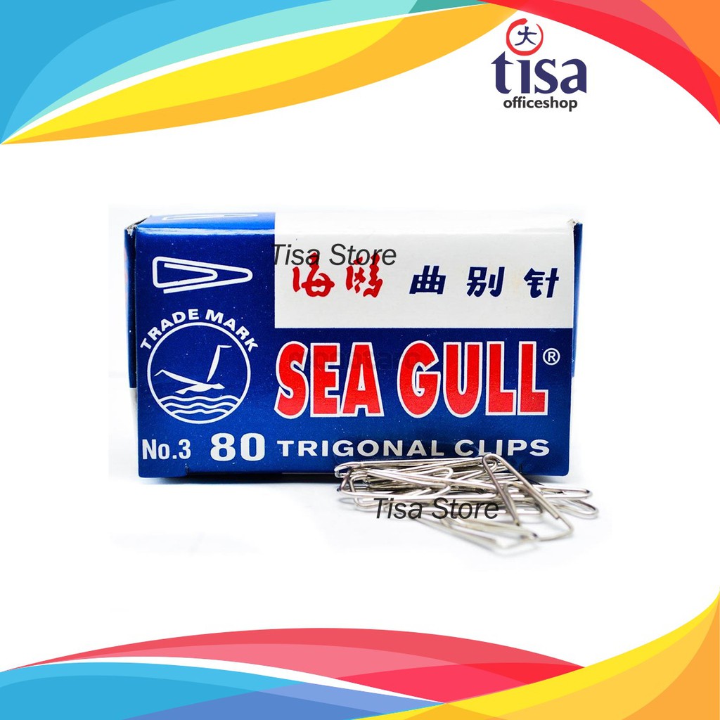 

Seagull Trigonal Paper Clip No. 3 Klip Kertas