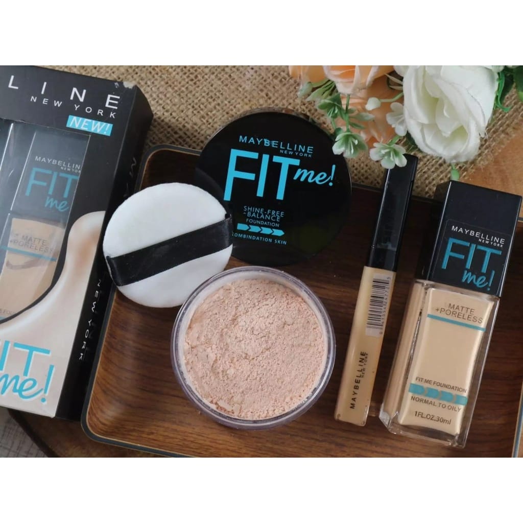 PERFECT MAKE-UP SET 3 IN 1 - BEDAK TABUR - CONCEALER - FOUNDATION