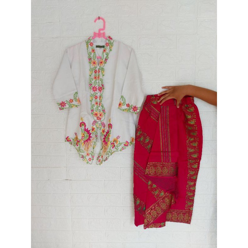 BISA NEGO♥️preloved set kebaya encim anak tanggung sz S