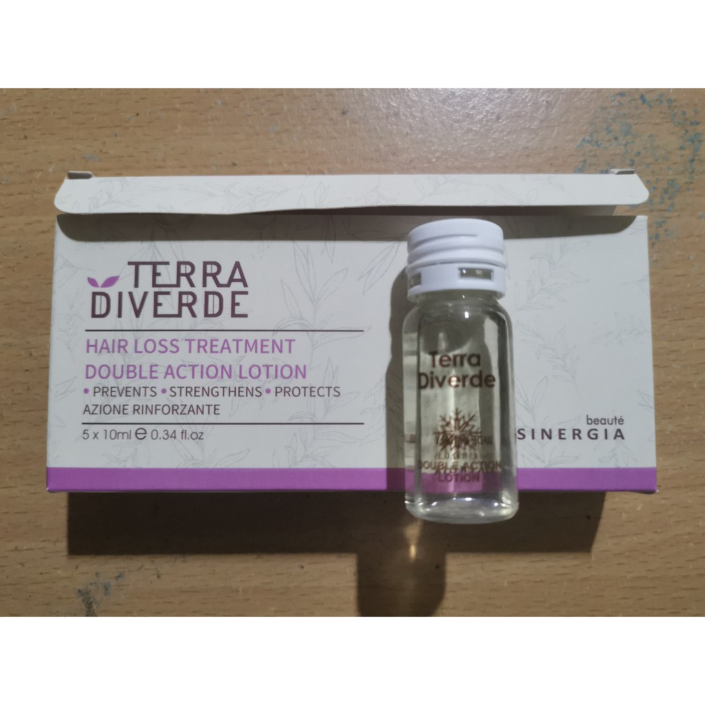 ☘️Yuri Kosmetik☘️ Terra Diverde Hair Loss Treatment 10ml x 5