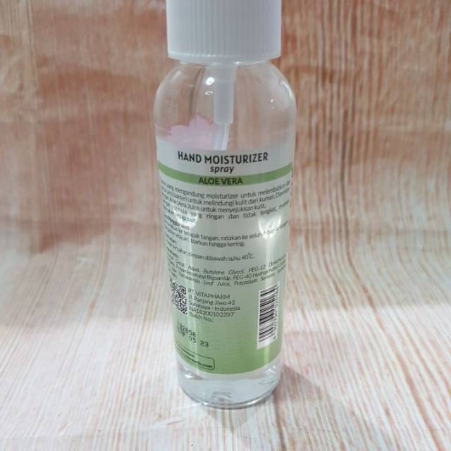 Viva hand mousturizer spray aloe vera 100 ml (hand sanitizer)