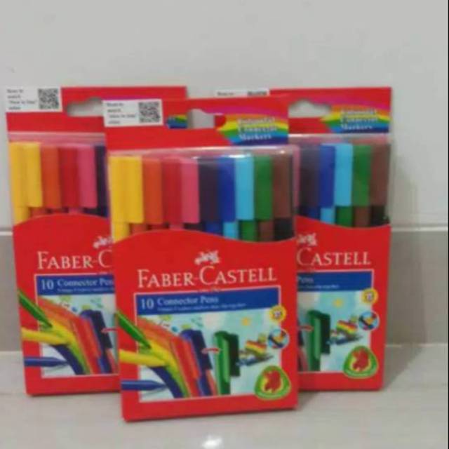 

Spidol Faber Castell Conector 10wrn pjg