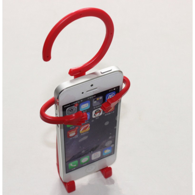 Flexible Phone Holder Serbaguna anti gempa / Penyangga handphone Untuk Dinding dan Untuk Sepeda