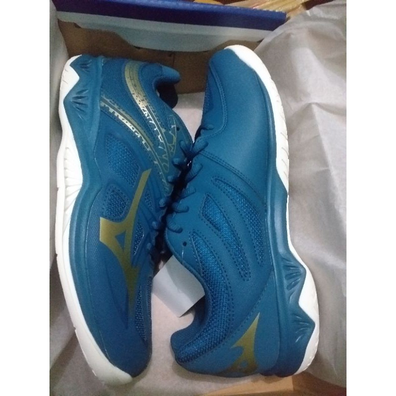 sepatu mizuno thunder blade 2 low hijau hydro original