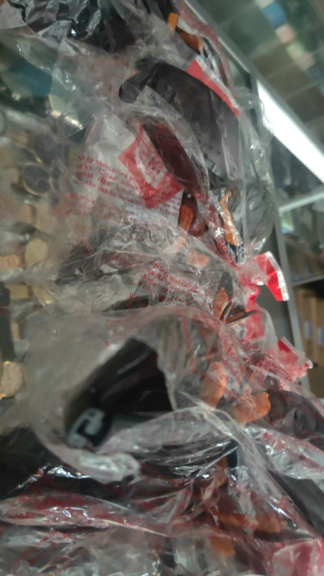 Kacamata Safety Hitam Sporty - Gerinda Welding Black Smoke-din Fashion Model Kings