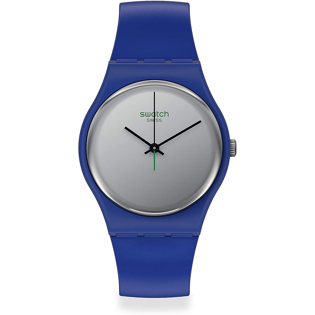 SWATCH SO28N100 - Jam Tangan Wanita - Silverwakati - Biru Original