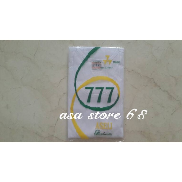 Kaos Oblong Pria 777  44 46 48 - 44