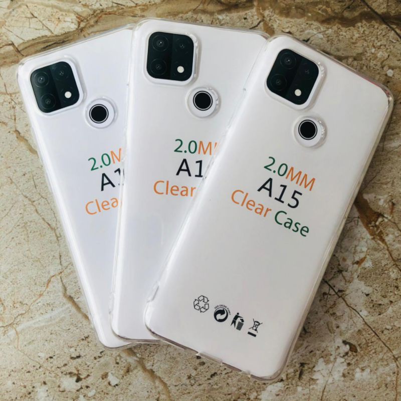 Silikon Jelly Softcase Bening Oppo A15 2020  Soft case