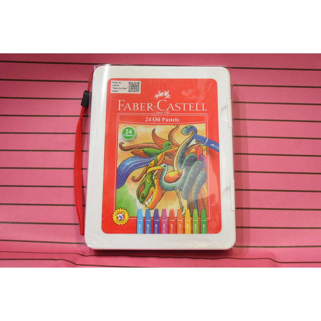 

Faber Castell Hexagonal Oil Pastell 24 Warna