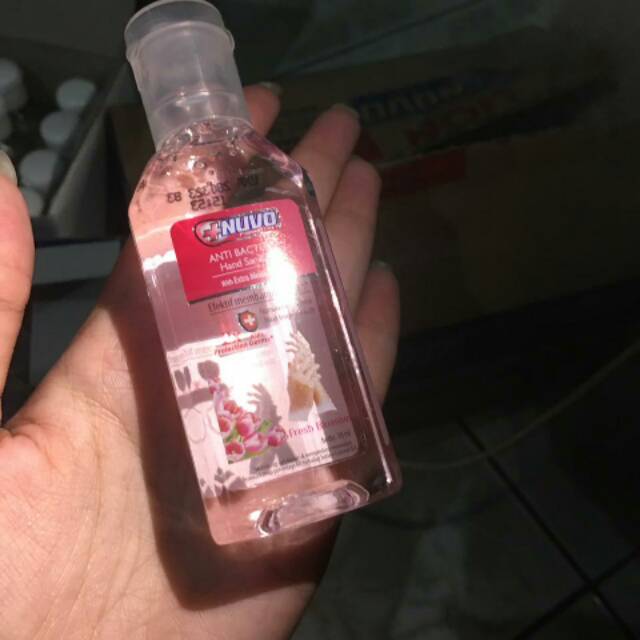 Nuvo hand sanitizer