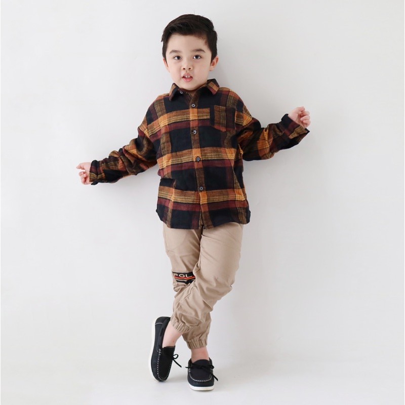 Browny Flanel Shirt