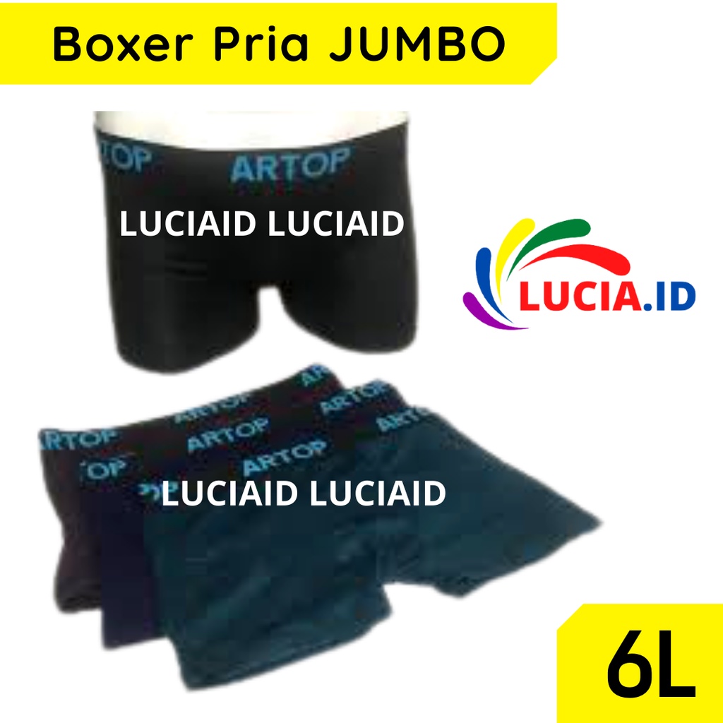 BOXER PRIA JUMBO BIG SIZE CELANA DALAM PRIA PREMIUM