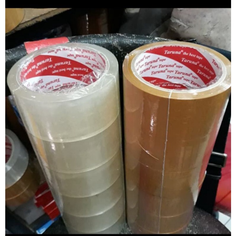 

lakban bening&coklat 2inchix50m-packing