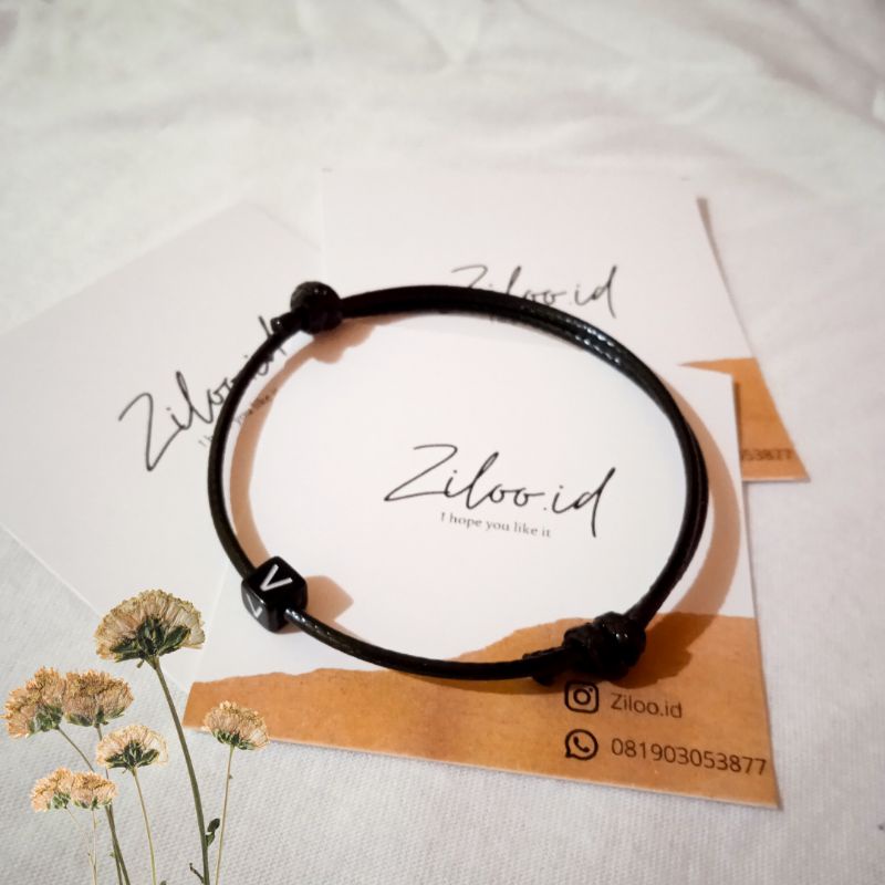 COD GELANG INISIAL /GELANG KOREA/GELANG TALI/GELANG COUPLE BISA COD