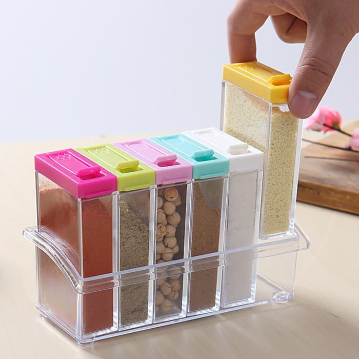 

tempat bumbu 6 in1 seasoning set 6 in 1