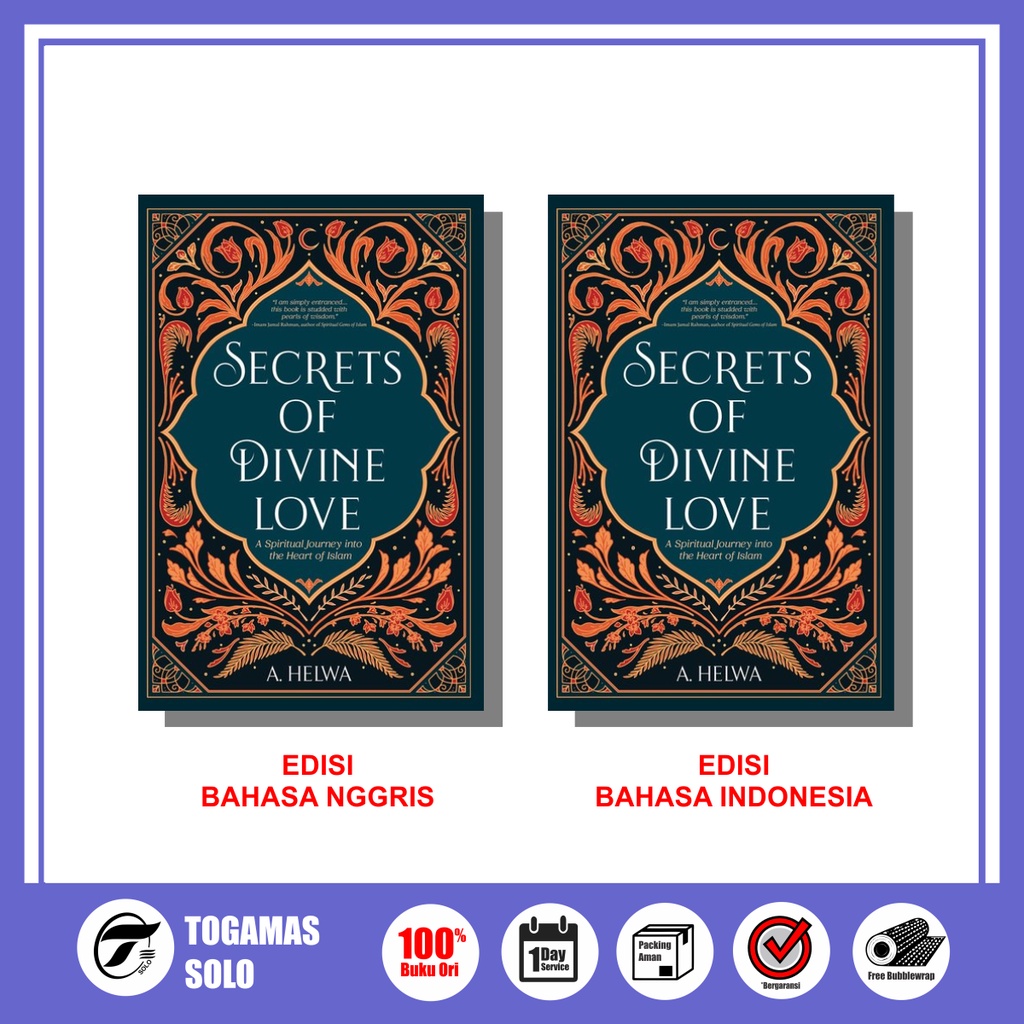 SECRETS OF DIVINE LOVE EDISI BAHASA INDONESIA / INGGRIS