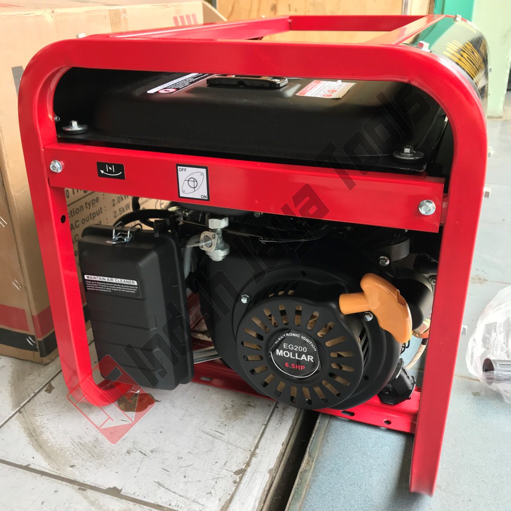 MOLLAR Genset Bensin 2200 Watt MLR 3500 SE - Generator