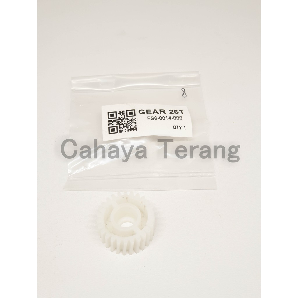 Gear L. Worm 26T Mesin Fotocopy Canon IR 5000 6570 5075 FS6-0014 Lokal