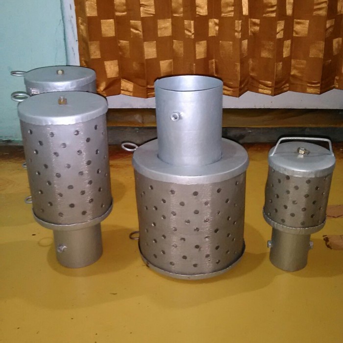 Flame Trap Knalpot, Saringan Polusi Mobil 3½inch