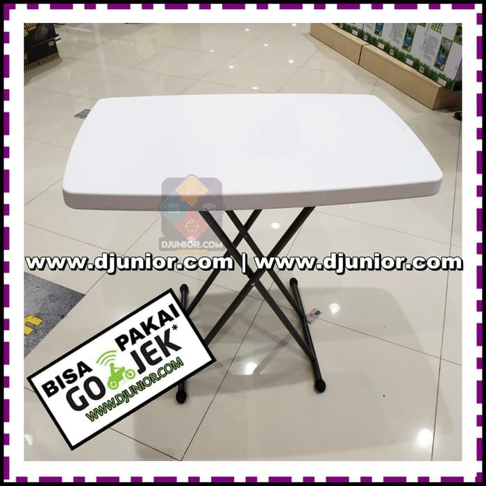 KRISBOW  MEJA PORTABLE  MEJA LIPAT ADJUSTABLE  MEJA BAZAR
