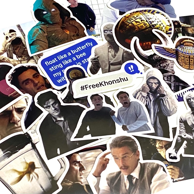 STICKER MOONKNIGHT OSCAR ISAAC