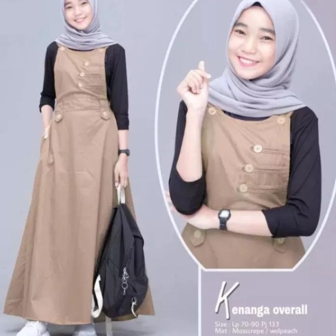 Sudah READY.. Baju Wanita Remaja Terbaru 2022 Kekinian Viral KIRANA SET OVERALL / Overall Wanita Ter