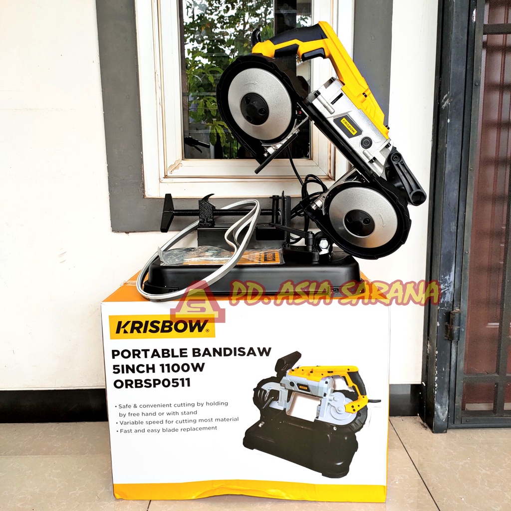 Jual Multi Portable Bandsaw Inch Krisbow Mesin Gergaji Pita Band Saw Shopee Indonesia