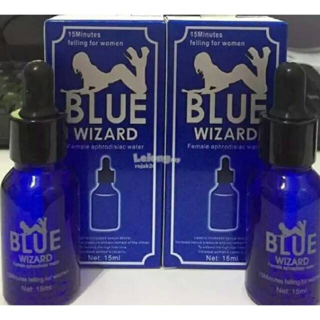 Asli Obat Wizard Blue Cair Perangsang Wanita Cewek Asli Produk Asli Mantap Bosku Shopee Indonesia