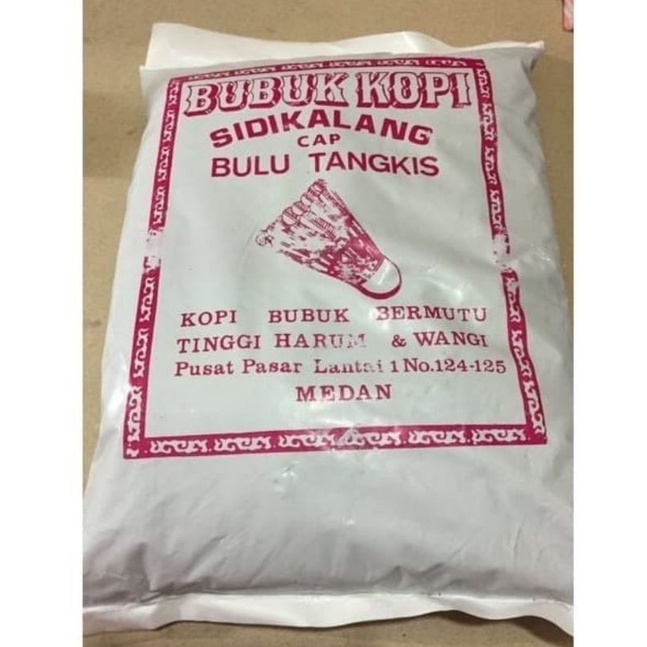 

Kopi Bubuk Sidikalang Cap bulu tangkis [500gr]