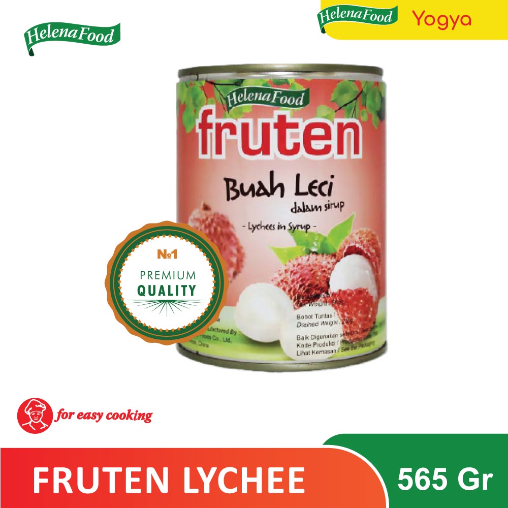 

Buah Leci dalam Kemasan Kaleng Fruten Lychees in Syrup 565 gr