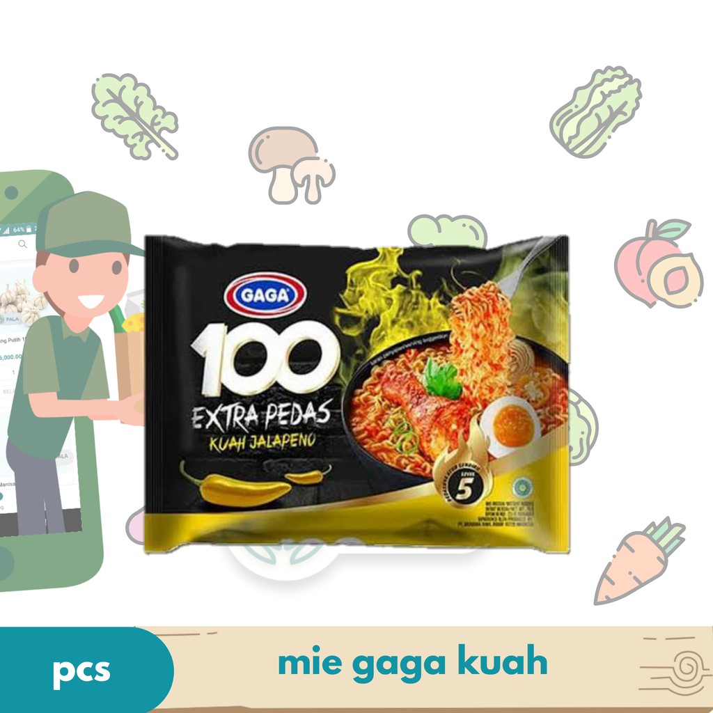 

Mie Gaga Jalapeno Kuah