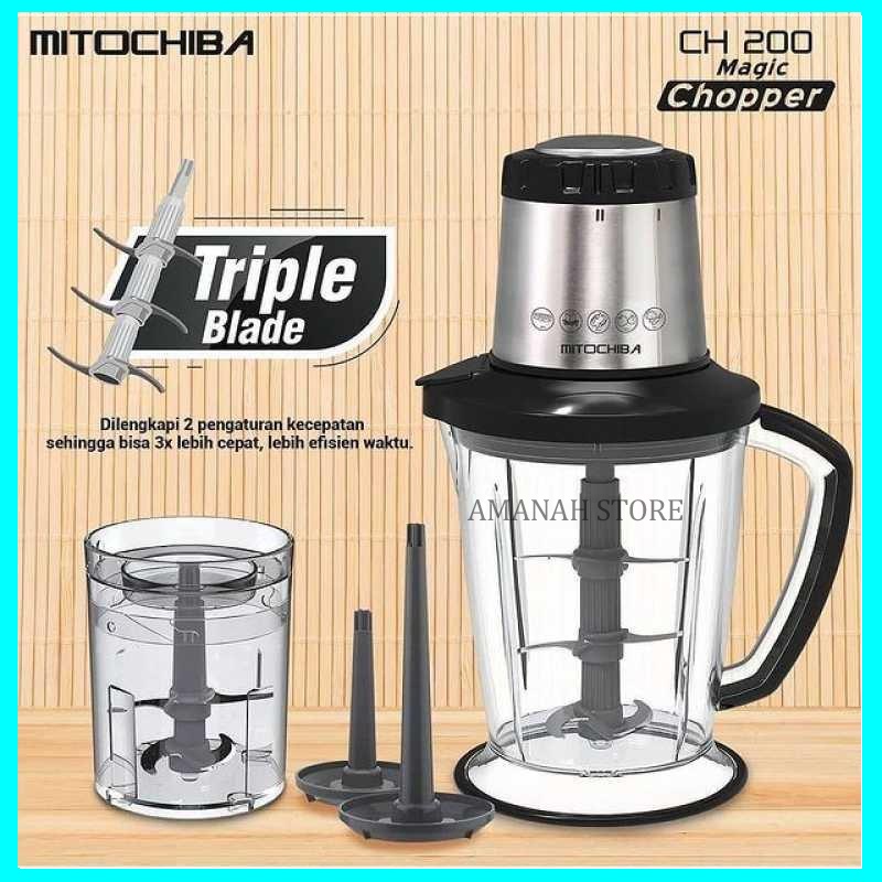 MITOCHIBA Magic chopper CH 200 Food processor CH200 2lt