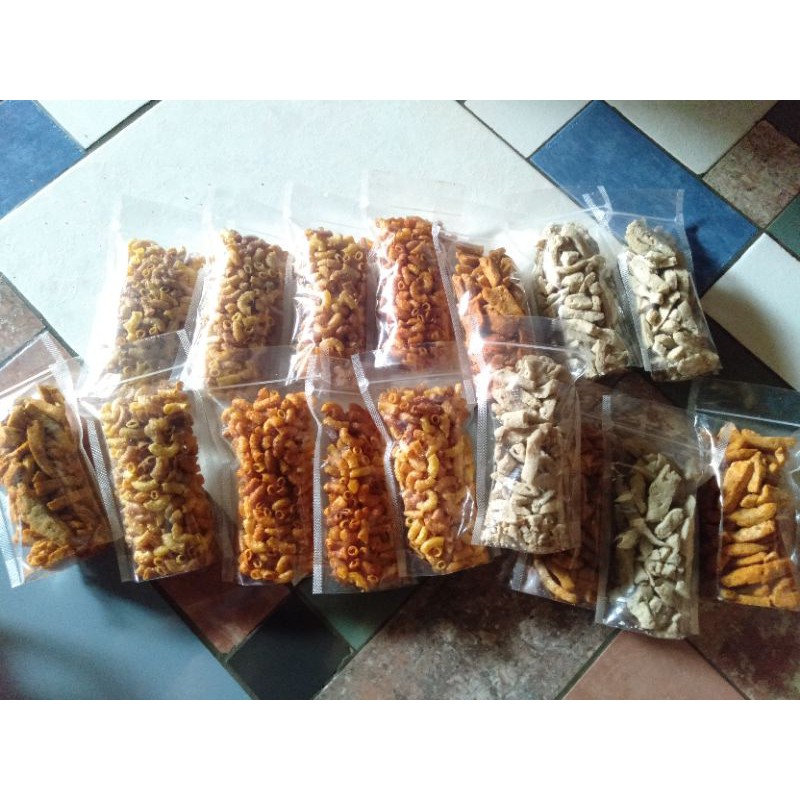 

Basreng, Makanan Ringan, Makaroni, Keripik, Keripik Pedas, Kripik, Pangsit