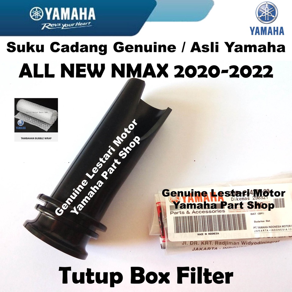 Pipa Tutup Filter Udara Motor All New Nmax N Max Asli Yamaha B6H-E4437-00